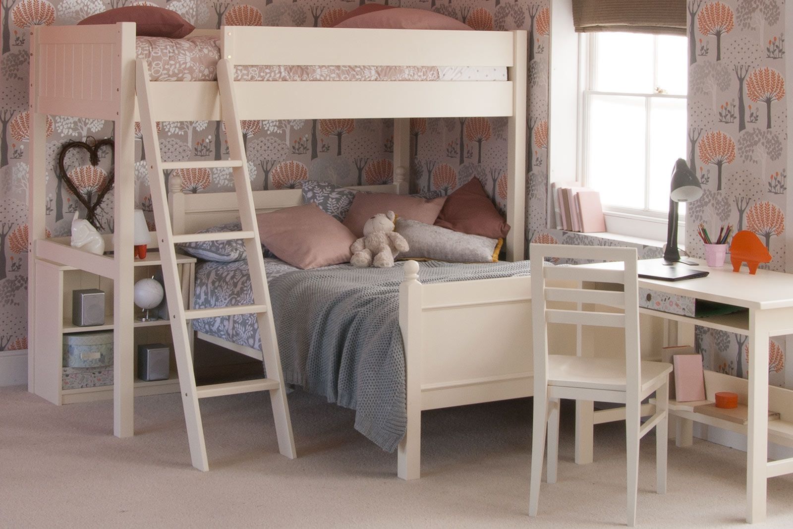 Small double bed high shop sleeper